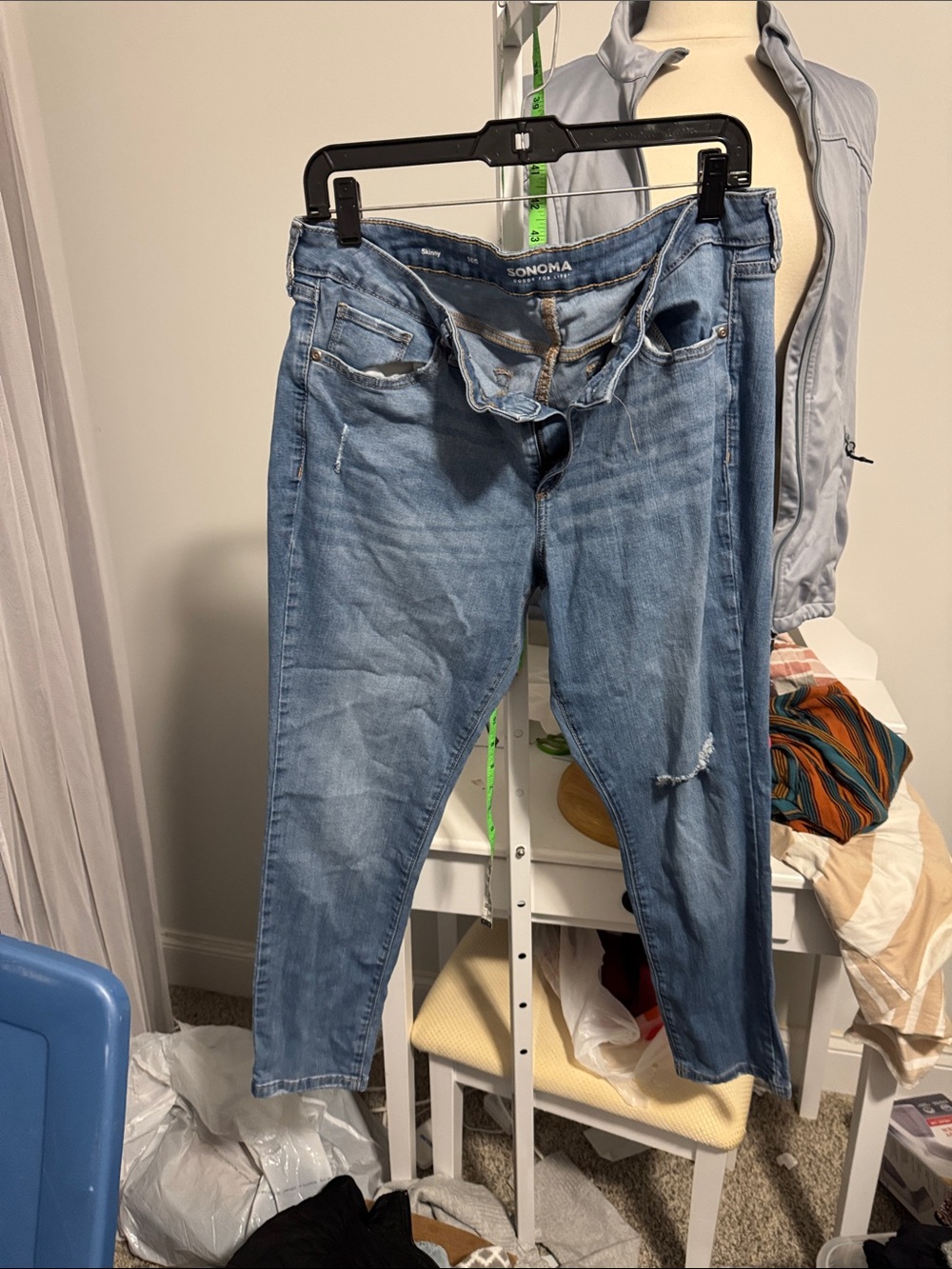 Sonoma Light Blue Distressed Jeans